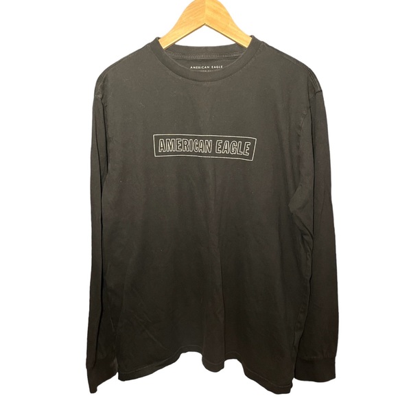 American Eagle Super Soft Standard Fit Long Sleeve T-Shirt Mens Large - Picture 1 of 8